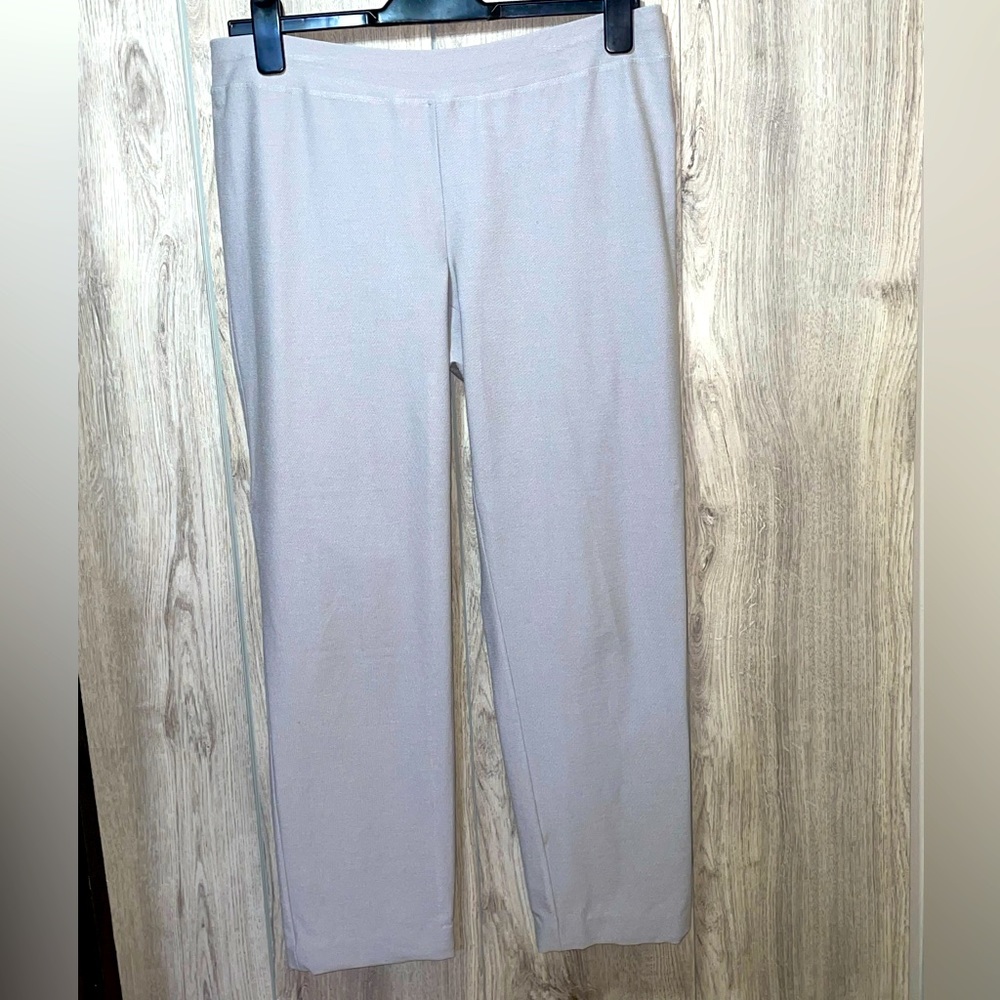 Eileen Fisher Women's Pull On Gray Pants Sz M